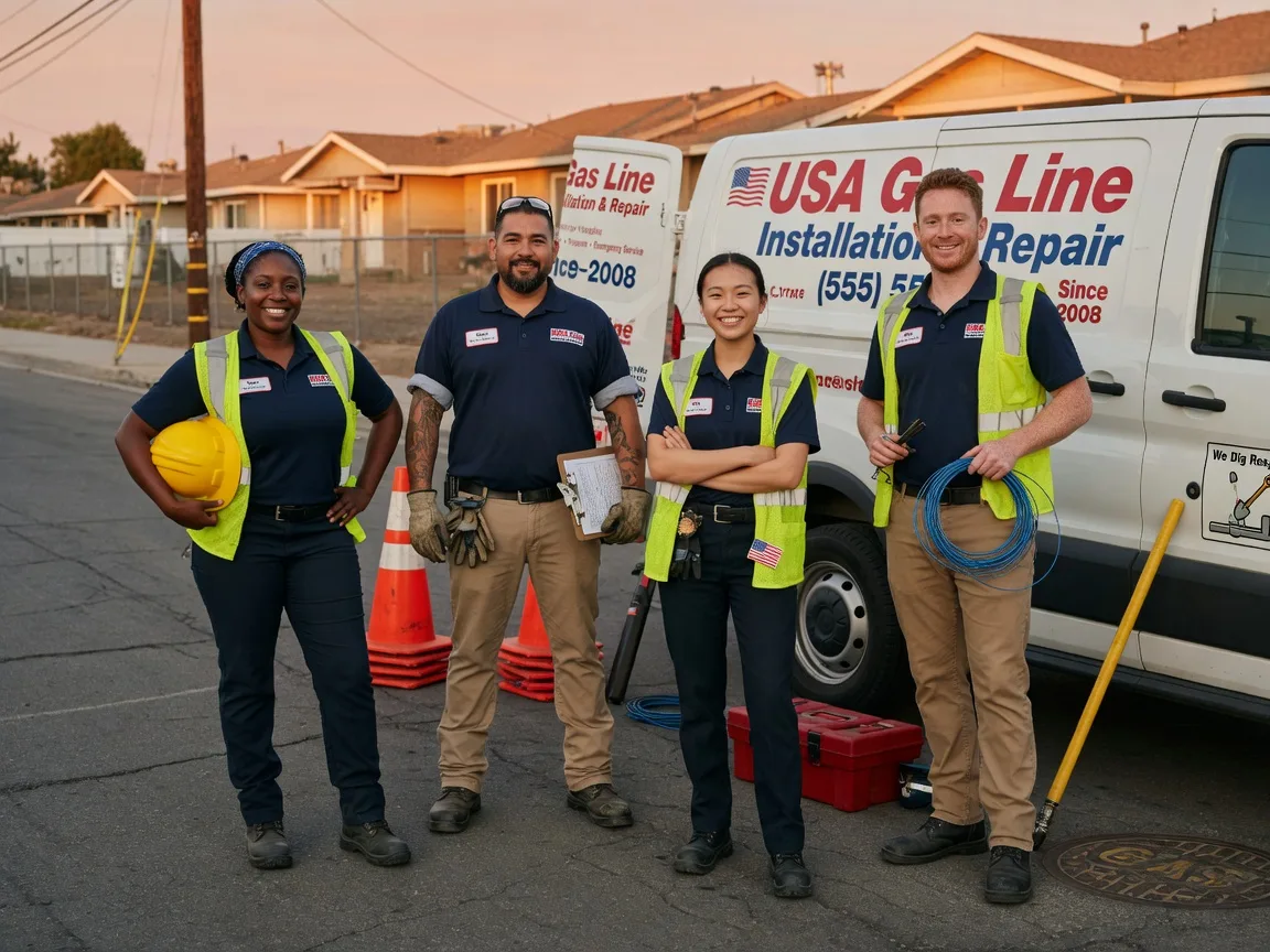Gas Line Installation company in Holcombe, WI